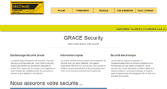 Desktop Screenshot of grace-security.com