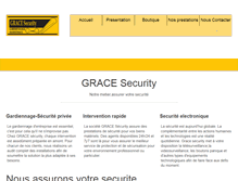 Tablet Screenshot of grace-security.com